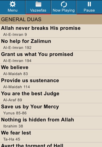 Ya Allah (Duas from Quran) screenshot 3