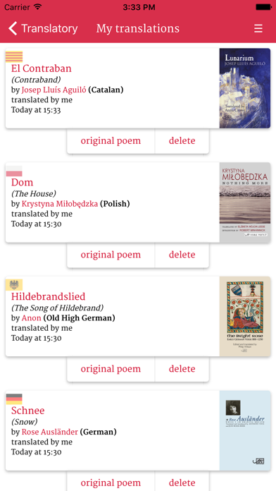 How to cancel & delete Translatory – translate poetry for fun! from iphone & ipad 4