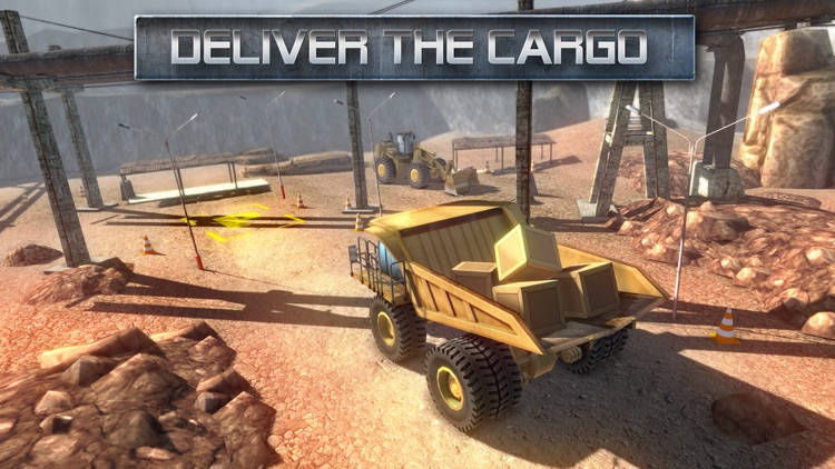 Dump Truck Parking - Realistic Driving Simulator Free screenshot-3