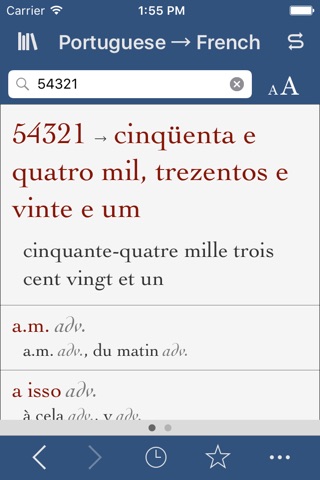 Ultralingua French-Portuguese screenshot 3