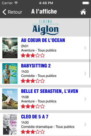 cinema aigle aiglon screenshot 4