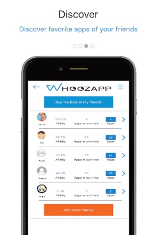 Whoozapp, 1er réseau social dédié aux apps screenshot 4