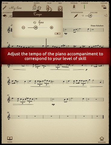 Play Schubert - Ave Maria - Duo avec accompagnement piano screenshot 3