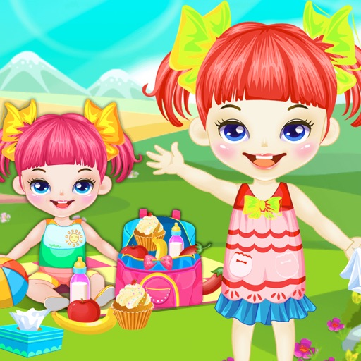 Baby Picnic With Friends free kids games Icon