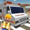 Blocky 911 Ambulance Rescue - Addictive & Funny Real Blocks Simulator Game