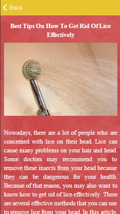 How To Get Rid Of Lice