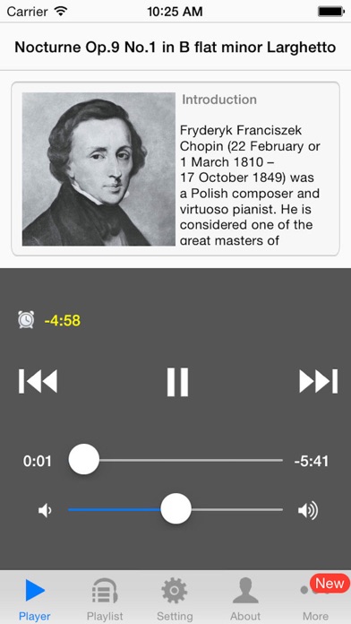 How to cancel & delete Chopin Nocturn from iphone & ipad 1