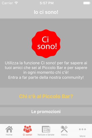 Piccolo Bar screenshot 2