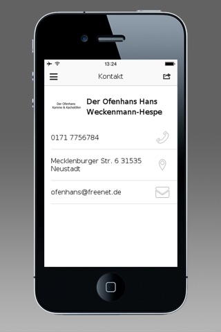 Der Ofenhans Öfen, Kamine screenshot 4