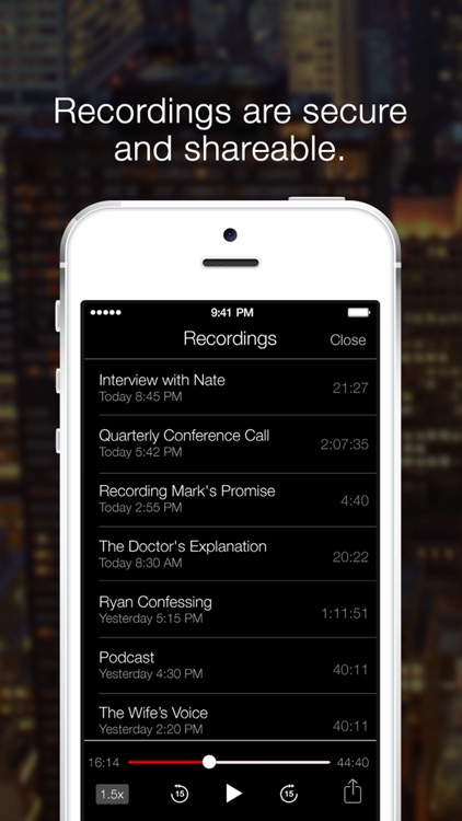 TapeACall Pro - Call Recorder For Phone Calls screenshot-3