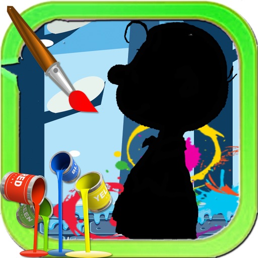 Kids Coloring Charlie Brown Age Edition iOS App