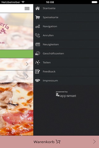 Pizzeria Roma Heimservice screenshot 2
