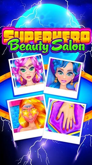 Superhero Beauty Salon - Makeup, Dressup