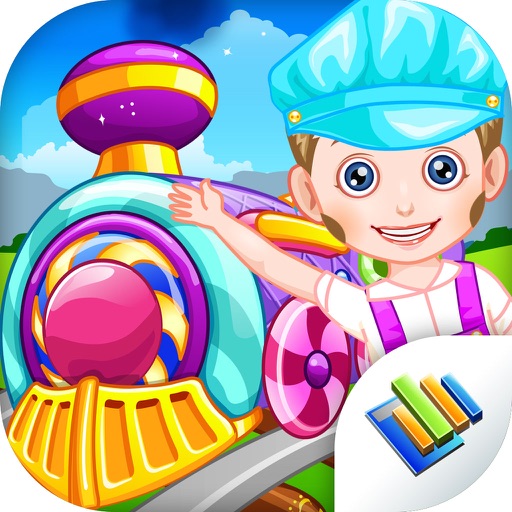 Train Game Driving - Kid Games Icon