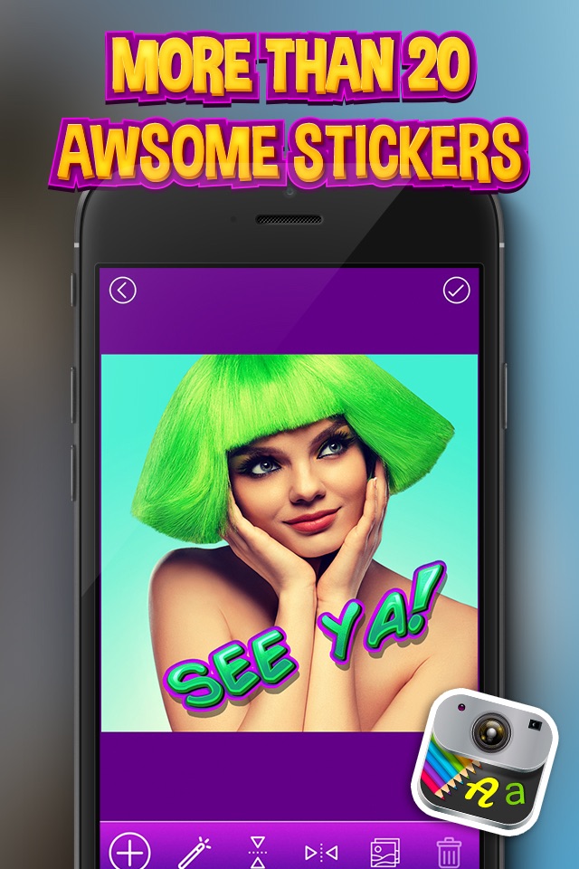 Creative Text Studio – Write Captions And Add Cute Drawings To Your Photos screenshot 2