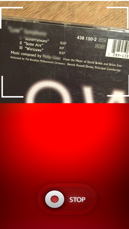 CD Scanner for Spotify