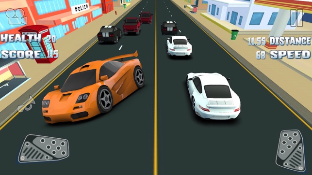 Car Traffic Race in Road Free Game(圖3)-速報App