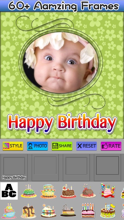 Lovely Birthday Photo Frames screenshot-4