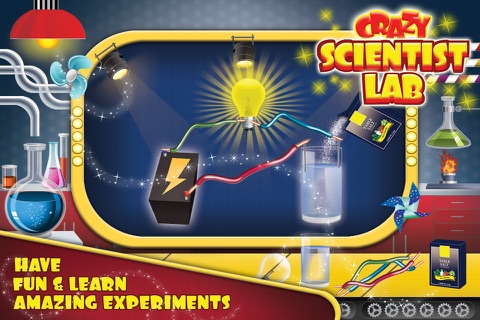 Crazy Scientist Lab Experiment – Amazing chemistry experiments game screenshot 4