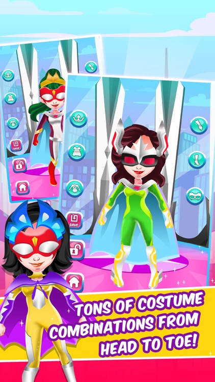 Superhero Princess Hair Salon - fun nail makeover & make-up spa girl games for kids! screenshot-3