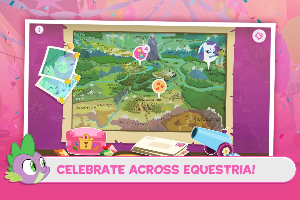 My Little Pony Friendship Celebration Cutie Mark Magic screenshot 2