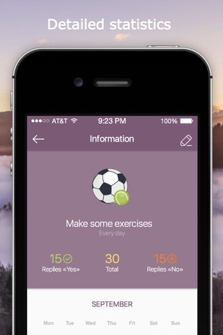 Perfect Me - the best manager self-control and daily tasks. screenshot 4