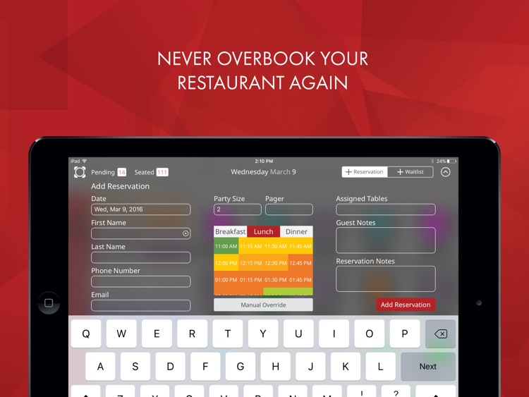 Rezku Tablet (For Restaurants)