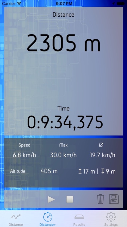 GPS distance HD