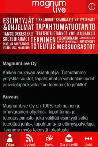 MagnumLive Oy screenshot 2