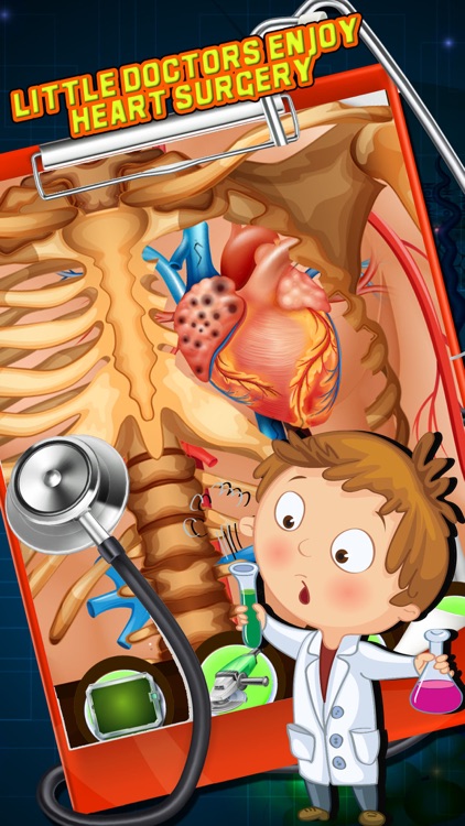 Open Heart Surgery - Crazy doctor surgeon & hospital simulator game screenshot-3