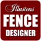 Custom design your own amazing vinyl fence install using 35 colors and 5 woodgrains