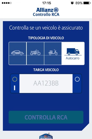 Allianz Controllo RCA screenshot 4