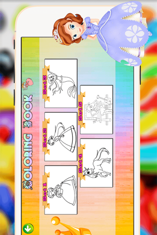 Princess Coloring Book -  All In 1 Fairy Tail Draw, Paint And Color Games Hd For Good Kid screenshot 2