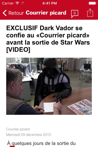 Courrier picard : Actu & vidéo screenshot 2