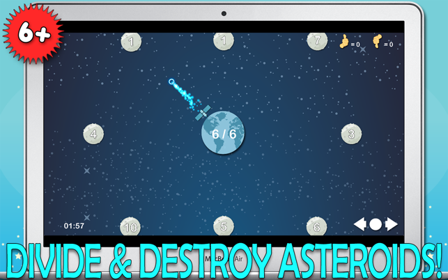 Divisions Asteroids Math(圖2)-速報App