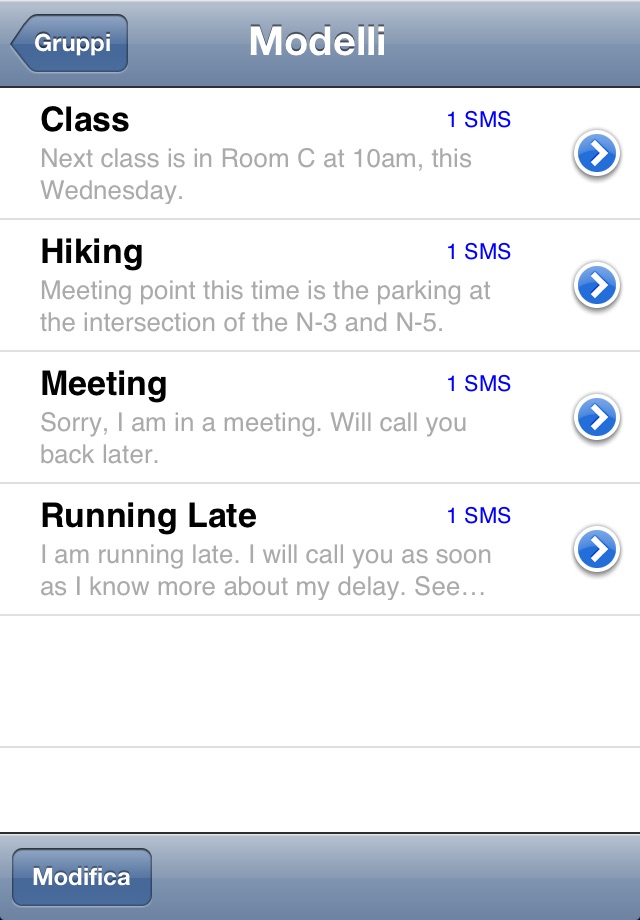 Group SMS screenshot 4