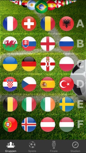 Euro 2016 Spielplan