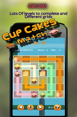 Game screenshot Cup Cakes - Free Match Maker Puzzle Catch Game mod apk