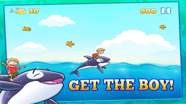 Free Whale - Super Cute Fish Jumping Sea Game(圖2)-速報App