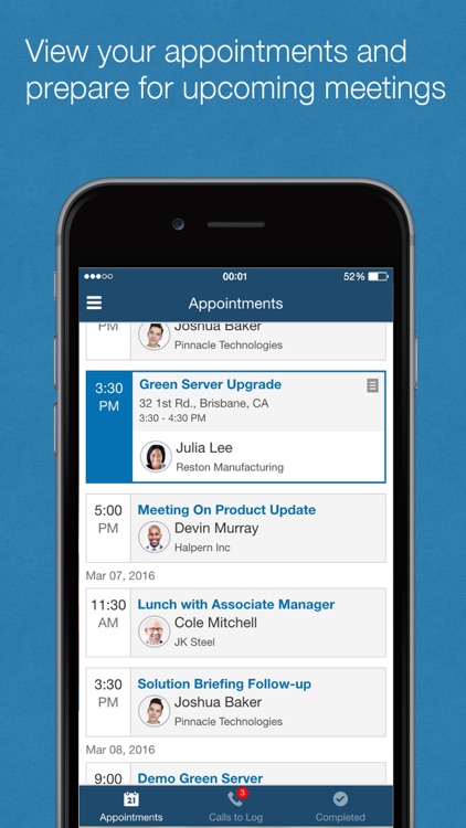 Oracle Sales Cloud Call Report