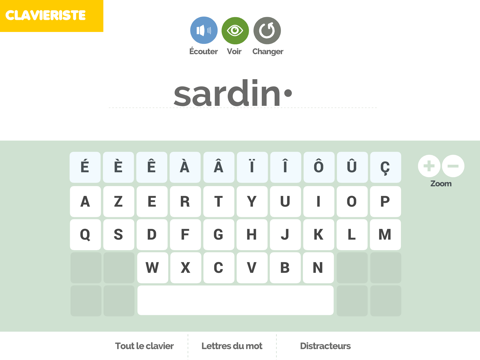 CLAVIERISTE ( version orthophonie & logopédie ) screenshot 2