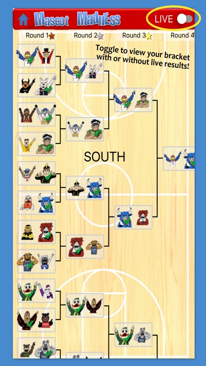 Mascot Madness: Family Friendly Brackets screenshot-3