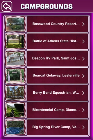 Missouri Campgrounds Offline Guide screenshot 2