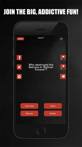 Game screenshot Trivia of Justice - Quiz game for Batman v Superman fan mod apk