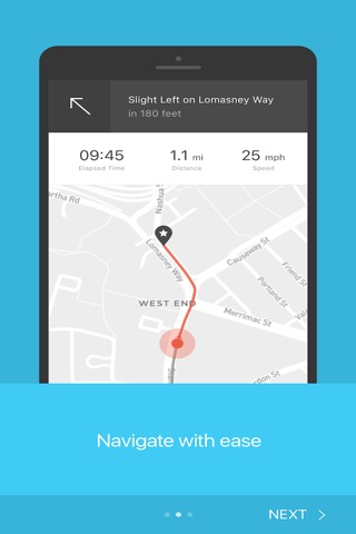 Hammerhead Bike Navigation App screenshot 2