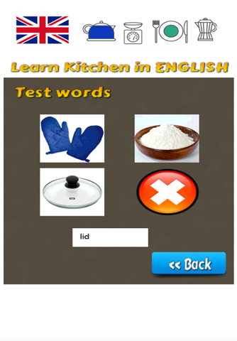 Learn Kitchen Words in English Language screenshot 3