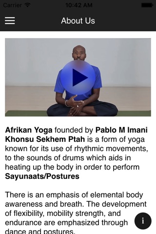 Afrikan yoga by Pablo Imani screenshot 3