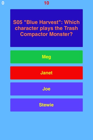 Trivia for Family Guy a fan quiz with questions and answers screenshot 2