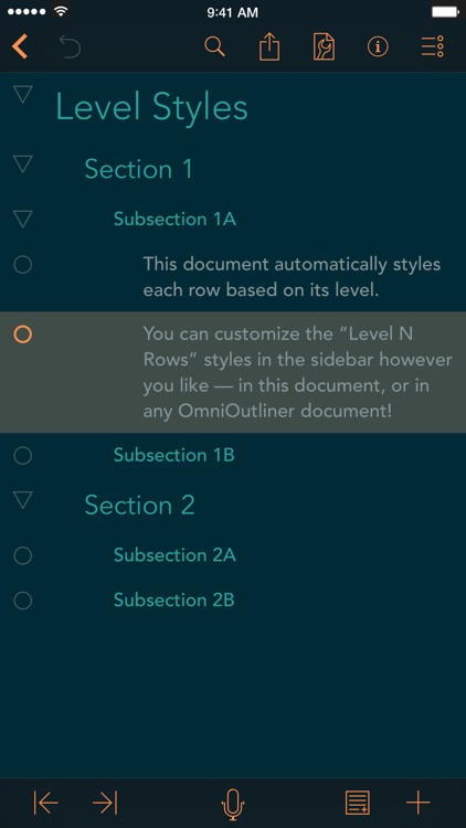 OmniOutliner 2