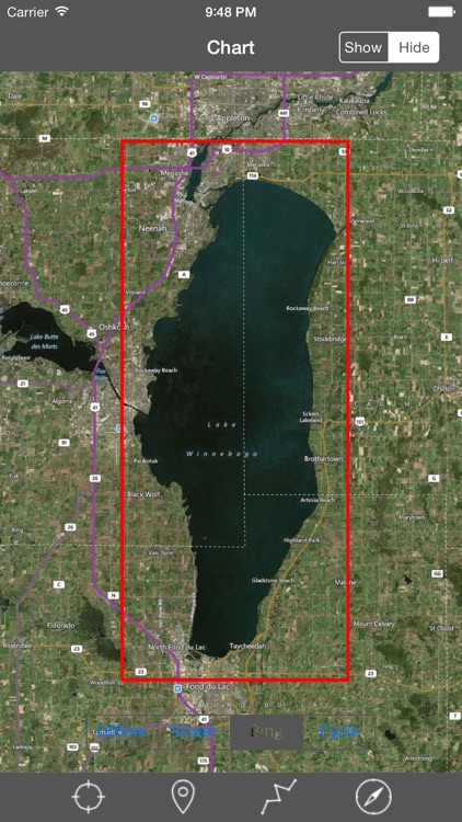 Lake Winnebago (Wisconsin) - Raster Nautical Charts